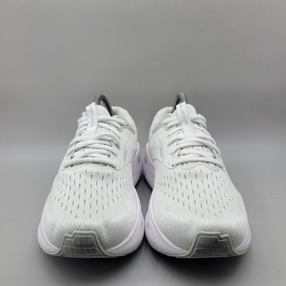 Brooks Ghost Max Running Sneakers Women Size 9 D Wide White Comfort Low Shoes - Picture 2 of 10